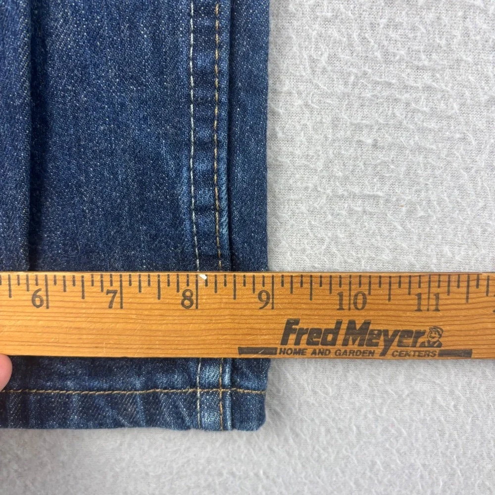 Lee Premium Select Relaxed Straight Leg Mens 36x32 Blue Denim Jeans Casual